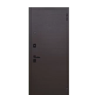 Входная дверь ARGUS Black внешняя панель Элегант Венге горизонт внутренняя на выбор